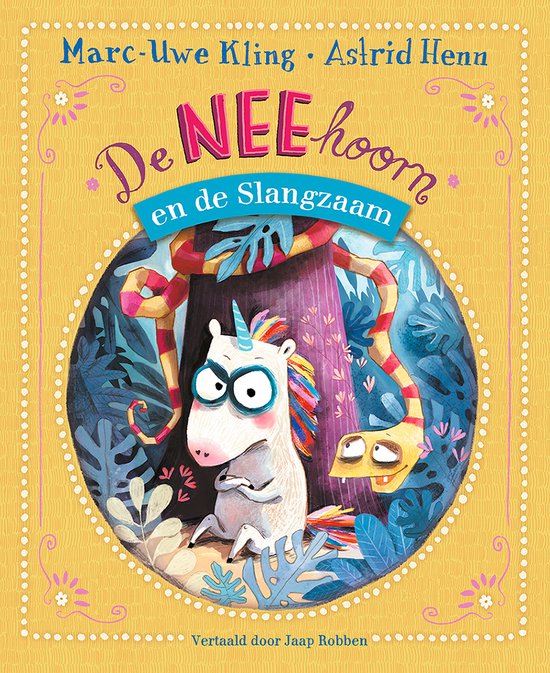 Cover van het boek "De Neehoorn en de Slangzaam"