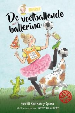 plaatjevan de voorkant van het boek de veotballende ballarina