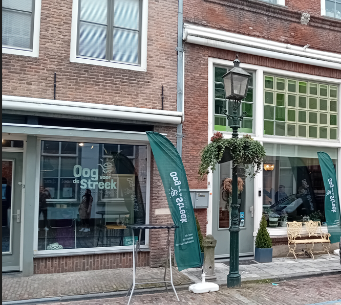 Buitenkant winkel Oog voor de Streek